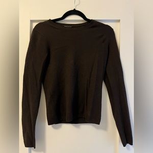 Theory Brown Cashmere Sweater